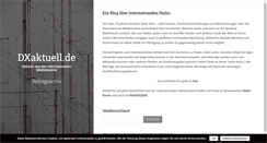 Desktop Screenshot of dxaktuell.de